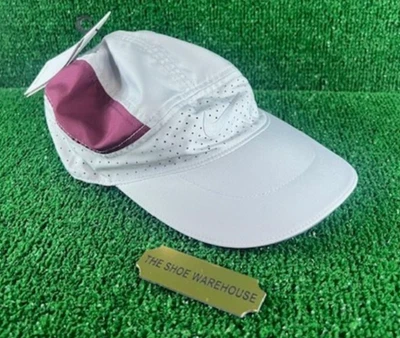 Nike Dri-Fit AeroBill Tailwind Running Cap Gray Maroon BV2204-077 Adult One Size - Image 1 of 4