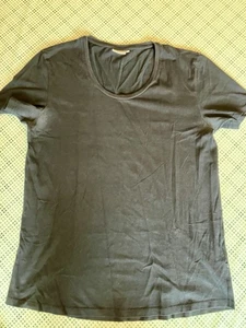J.lindberg Mens T Shirt Extra Large Fits Large Medium (see Pics) Black Neck - Picture 1 of 12