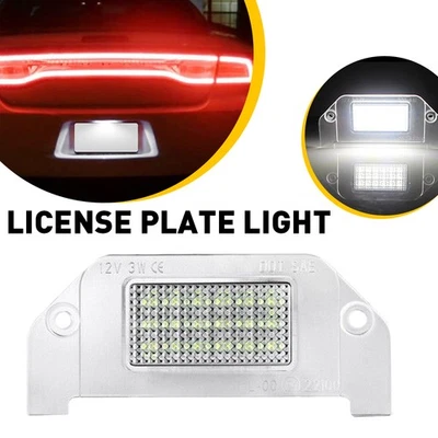 Nuevas luces LED para matrícula lámpara de etiqueta carcasa apta para Chrysler Sebring 2007-2010 Foto 1 de 4