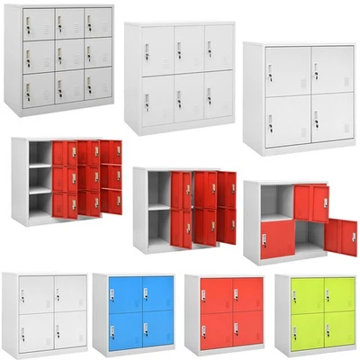 Umkleideschrank Spind Spint Schließfachschrank Umkleidespind Metall Lagerschrank - Bild 1 von 4