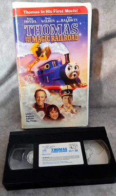Thomas and the Magic Railroad Movie VHS Tape 2000 Alec Baldwin Clam Shell WORKS - Image 1 of 4