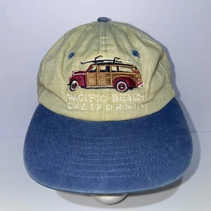 Pacific Beach California Baseball Cap Vintage 100% Cotton - Picture 1 of 6