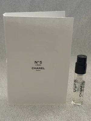 Chanel Nº 5 L'Eau Eau de Toilette EDT Muestra Spray 0.05oz / 1.5ml Nuevo Foto 1 de 3