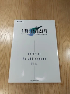 205 FINAL FANTASY VII Setting Material CollectiPS1 Strategy FINAL FANTASY 7 CF - Image 1 of 4