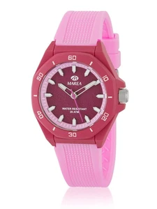 Marea Waterproof Watch Pink And Fuchsia For Women Silicone B35379/3 - Picture 1 of 1