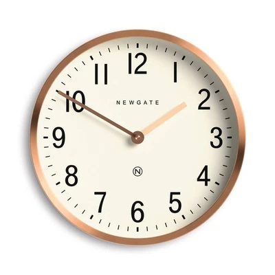 ® Master Edwards Wall Clock | Mid Century Style Clock | 12 inch | Deep Metal ... - Image 1 of 4