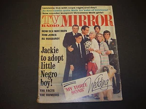 TV Radio Mirror December 1969 Jackie To Adopt Little Negro Boy My 3 Sons M1966 - Imagen 1 de 1