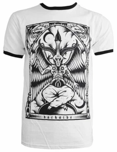 Baphomet White T-Shirt, Supernatural Witchcraft Satanic Unholy Gothic, Darkside - Picture 1 of 2