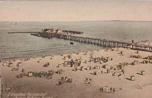 Schöne AK. Von Ostseebad Heringsdorf , Zu Sehen ist Kaiser-Wilhelm-Brücke - Bild 1 von 1