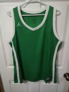 JORDAN WOMEN'S TEAM PRACTICE JERSEY GREEN / WHITE SIZE X LARGE - Picture 1 of 7