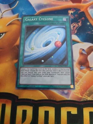 Yu-Gi-Oh! TCG Galaxy Cyclone MP16-EN027 1st Edition Secret Rare Near Mint - Image 1 of 2