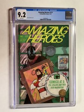 Amazing Heroes 131 Cgc 9.2 White Pages Fantagraphics 1st Venom Marvel