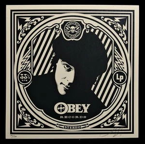 SHEPARD FAIREY hand signiert Dance Floor Riot box record ed/150 2011 obey giant - Bild 1 von 4