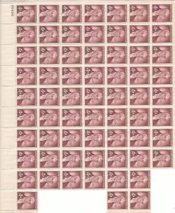 1959 4 Cent Dr. Ephraim McDowell US #1138 65 Stamps Medical Original Gum Rose - Picture 1 of 2