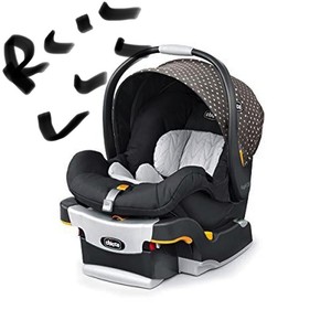 portabebé chicco keyfit 30 usado