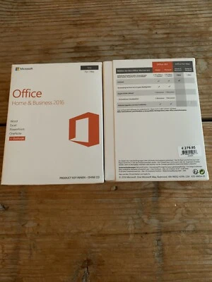 Office Home & Business 2016 Mac, Eurozone, PKC Vollversion mit MwSt-Rechnung - Imagen 1 de 3