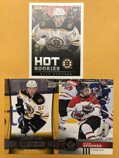 Ryan Spooner Boston Bruins 3 Card Lot Score Overtime Rookie