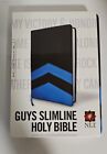 Guys Slimline Holy Bible by Tyndale House Publishers Staff (2015, Imitation...