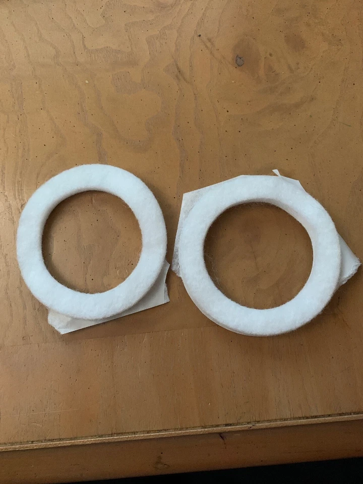 SELLO DE ADMISIÓN DE FIELTRO ORECK NÚMERO DE PIEZA 77032-01 XL21 SELLO DE FIELTRO ESTILO (2 para 10,50) Foto 1 de 1