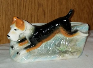 Rare Vtg Ucagco Japan Scottie Terrier Dog Planter Vase 1950's MCM 7.5" - Picture 1 of 8