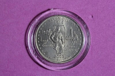 2003 P Illinois State Quarter #M21918 - Image 1 of 2