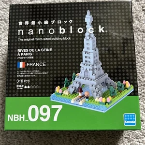 NEW nanoblock Paris Seine Riverbank NBH_097 Nano Blocks Lego-Like Build Toy - Picture 1 of 7