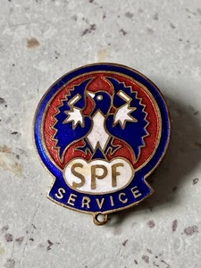 WW2 SPGF School Patriotic Fund Service Badge - Picture 1 of 2