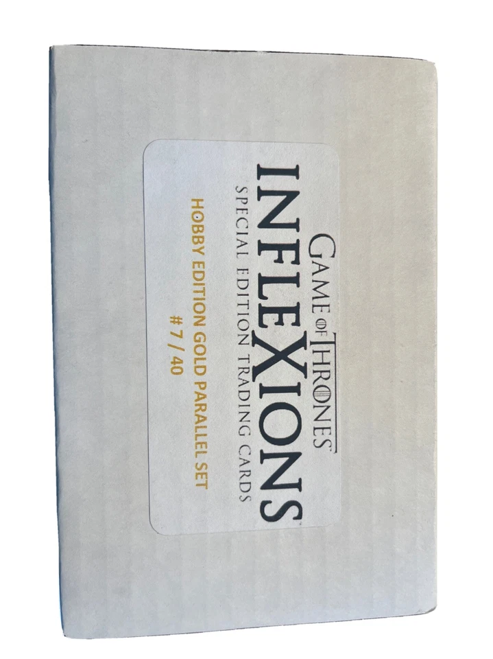 Game of Thrones Inflexions - SEALED Gold Platinum  150-Card Parallel Set - 7/40 - Image 1 of 4
