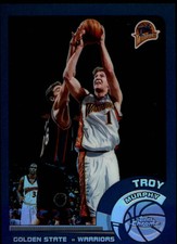 2002-03 Topps Chrome Refractors Warriors Basketball Card #123 Troy Murphy