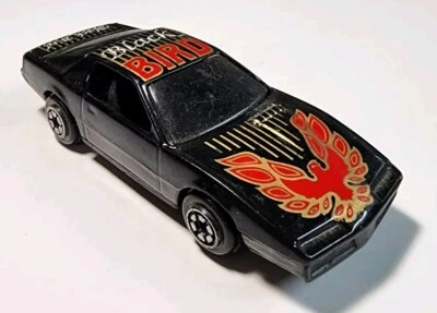 Vintage Yatming #803 Pontiac Firebird Black Bird Diecast/Plástico - Imagem 1 de 4