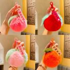 Cute Pom Car Key Holder Fun and Stylish Keychain Pendant for Women and Kids