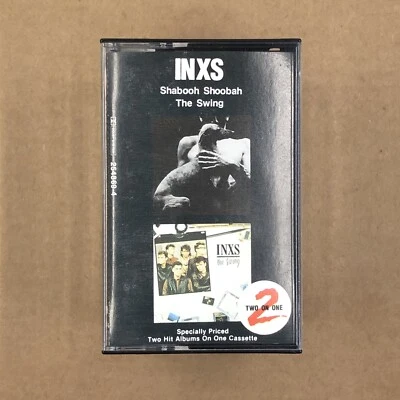 INXS Cassette Tape 80s New Wave SHABOOH SHOOBAH / THE SWING 2 ON 1 DON'T CHANGE Foto 1 de 4
