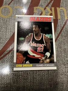 1987 FLEER NBA Basketball Card #30 CLYDE DREXLER Portland TRAILBLAZERS ⭐️1/12/25 - Picture 1 of 6