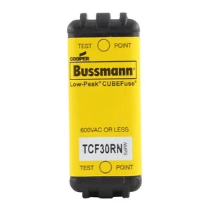 Cooper Bussman TCF30RN: Cubefuse, Tcf 30A Non-Ind, Black - Picture 1 of 9