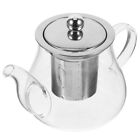  400 Ml Clear Tea Kettle Glass Filter Teapot Set Borosilicate Stove