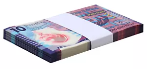 Hong Kong - Government 10 Dollars, 2014, P-401d, UNC, Polymer X 100 PCS Bundle - Picture 1 of 2