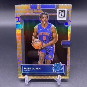 SSP! 🚨2022-23 Panini Optic Jalen Duren RC Rated Rookie Pistons Basketballs #227 - Picture 1 of 2