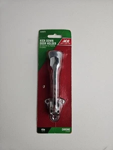 ACE Kick-Down Door Holder 4" CHROME, FREE SHIPPING - Picture 1 of 4