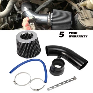 Cold Air Intake Filter Induction Kit Pipe Power Flow Hose System Accessories New - Picture 1 of 12