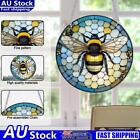 Suncatcher Acrylic Home Decoration Panel With Chain And Hook Bee 30x30cm (l)