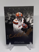 2018 Panini Origins NICK CHUBB Rookie On Card  Auto Browns 12/99 🟧🟫🟧 Dawgs!!!
