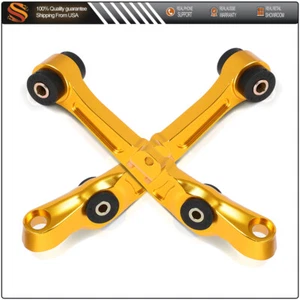 For 03-07 INFINITI G35 03-07 Nissan 350Z Yellow Front Lower Control Arms 2D 3.5 - Picture 1 of 9