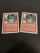 Mon’s Goblin Raiders - MTG 4th Edition X 2