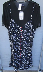 DISNEY CRUELLA DE VIL SUN DRESS DRESS WOMEN'S Plus SIZE 2X- oh so cute - Picture 1 of 11