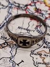 Ring Eiserne Kreuz Feldzug 1914-1917 800 Silberpunze