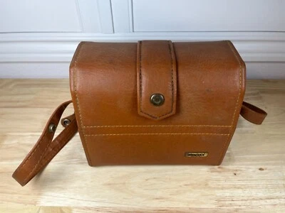 Rare! Pentax 110 Brown Gadget Case Bag For Camera Tool From Japan - Image 1 of 4