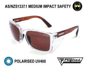 UV Wraps 6206C Polarised Safety Sunglasses - ASNZS1337 Safety Glasses - Picture 1 of 2