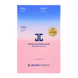 JAYJUN Intensive Shining Mask 10 pcs /3 Step/Wrinkle/Whitening/Collagen/Ceramide - Picture 1 of 12