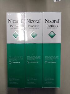 3 Boxes Nizoral Psoriasis Shampoo and Conditioner 11 Fl Oz Exp 04/2025^