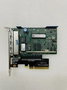 HP 4-Port RJ45 684208-B21 634025-001 Ethernet 1Gb 331FLR & PCIe X8 Riser card - Picture 1 of 4